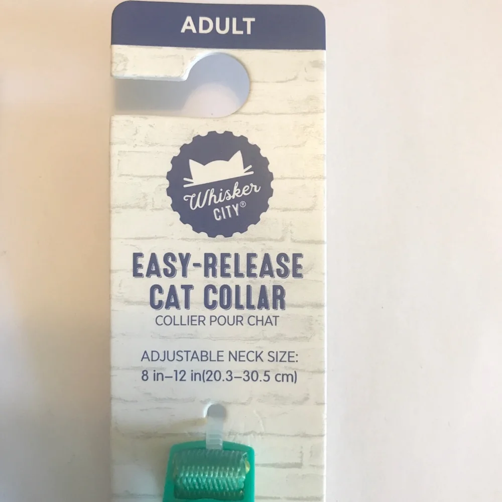 Whisker City 2 Easy Release Adult Cat Collars Adjustable Tie Dye & Green Ombré - Picture 8 of 12